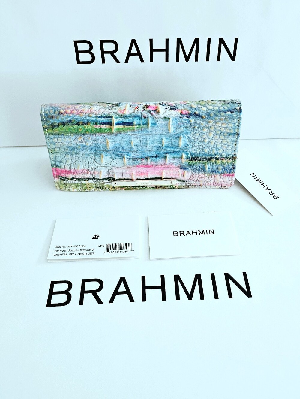 NWT Brahmin STAYCATION Ady Wallet